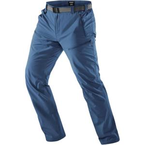 CQR Men’s Quick Dry Tactical Pants, Water Resistant Outdoor Pants, Lightweight Stretch Cargo Work Hiking Pants(Rocky Alpine W/Belt Glaucous)